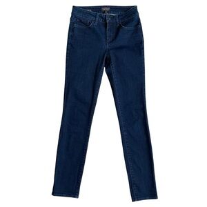 NYDJ Alina Skinny Jeans Women’s Size 2 Dark Blue Denim Slimming